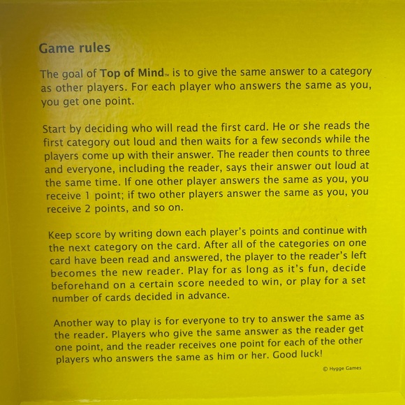 🥳7/ $10!!! Opened game but never played - LIKE NEW - Picture 2 of 2